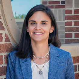 Photograph of Mary Roueche smiling